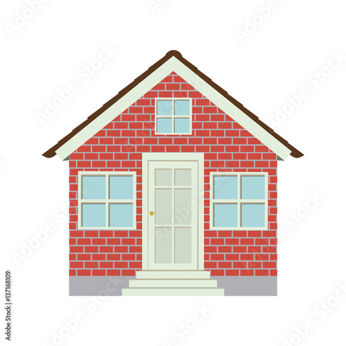 houese icon stock image, vector illustration design photo