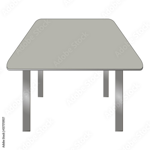 office Desk illustration