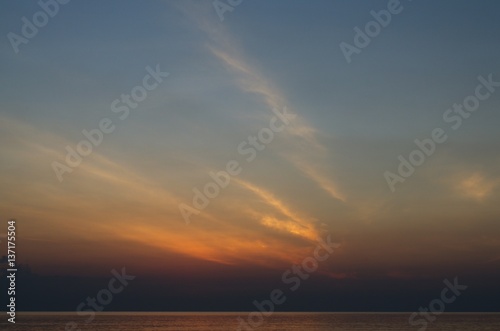 Sunrise and Twilight. Light morning sea.    © TrinTra Creator