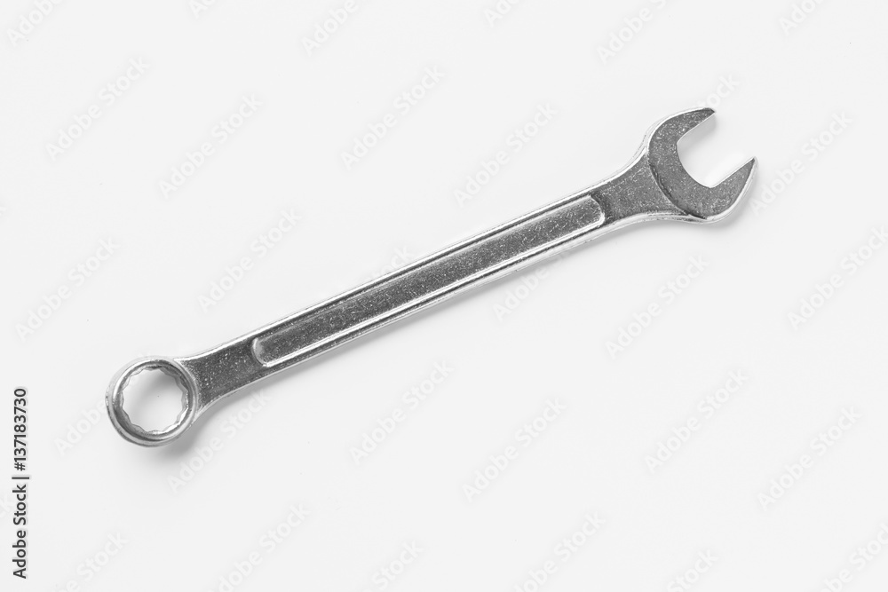 Wrench isolated on white background Wrench isolated on white background