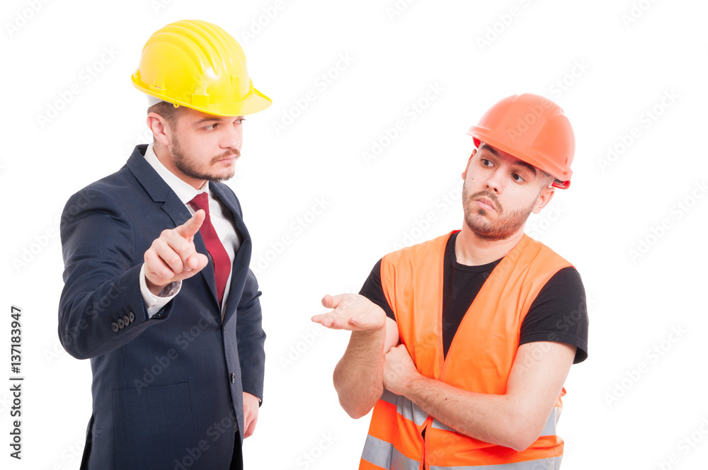 Business partners having a conversation. Business partners having a conversation.