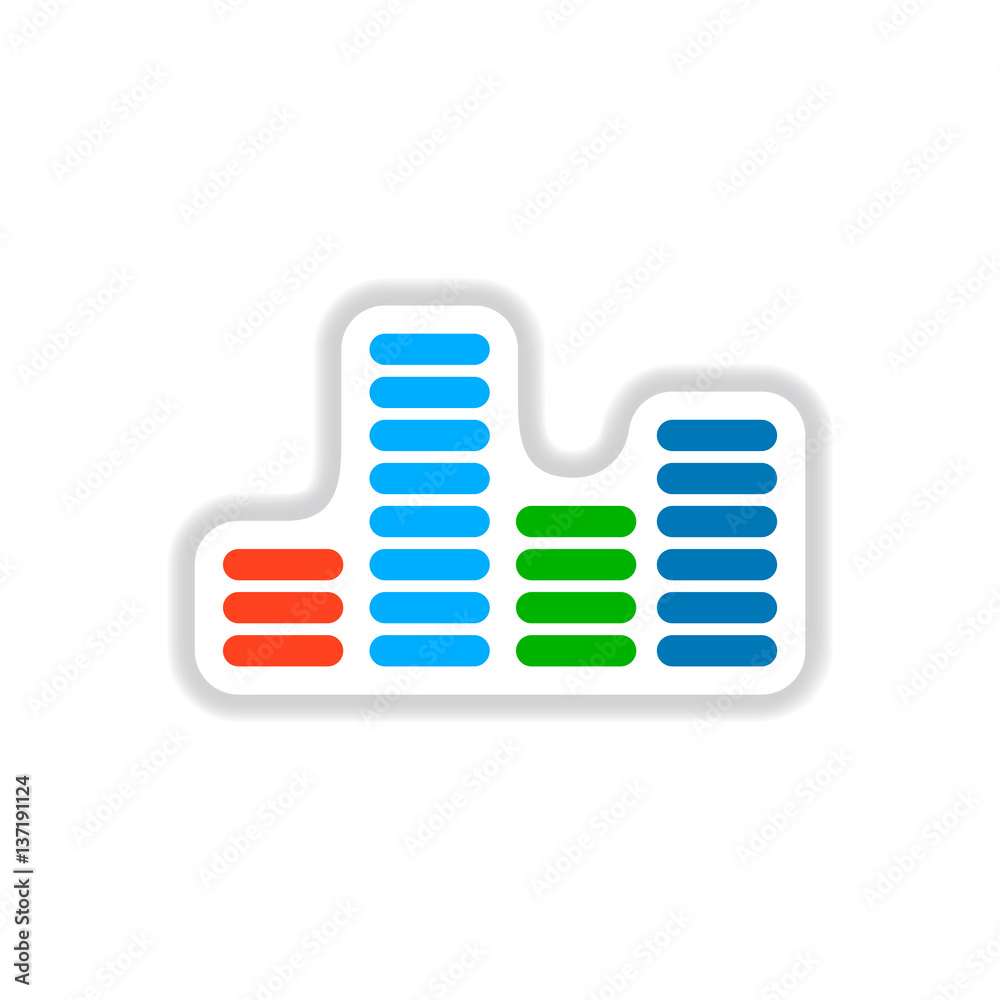 color label design collection of sound and audio waves color label design collection of sound and audio waves