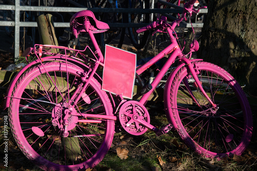 pink bike
