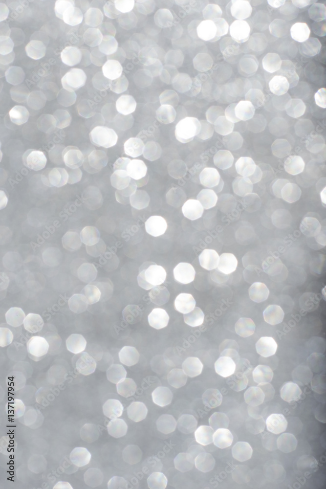 white blur abstract background / bokeh background / christmas blurred  background / Abstract holiday background / beautiful shiny Christmas lights  / abstract background with a white Light silver Stock Illustration | Adobe  Stock