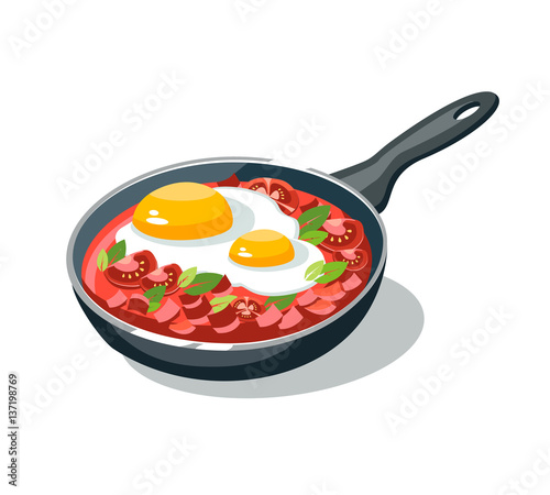 omelette pan scrambled eggs sauce omelet