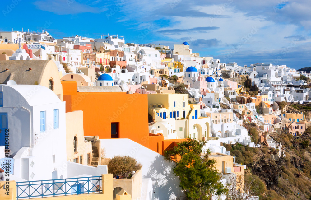 Fototapeta premium santorini, greece, oia