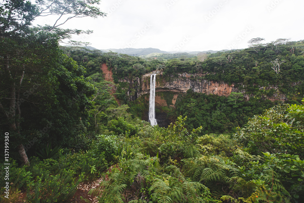 chamarel waterfall mauritius