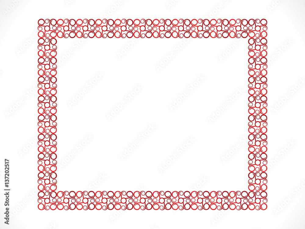 abstract detailed floral border abstract detailed floral border