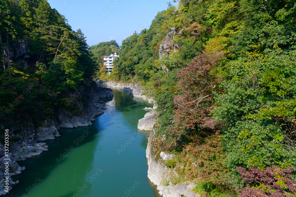 長野　飯田　天龍峡