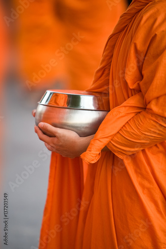 Slika na platnu Buddhist merit. Monk's alms bowl