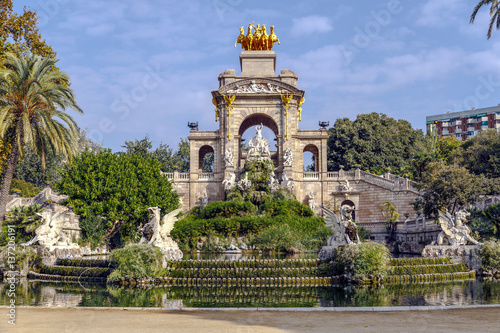 Fuente en Parc de la Ciutadella, Barcelona