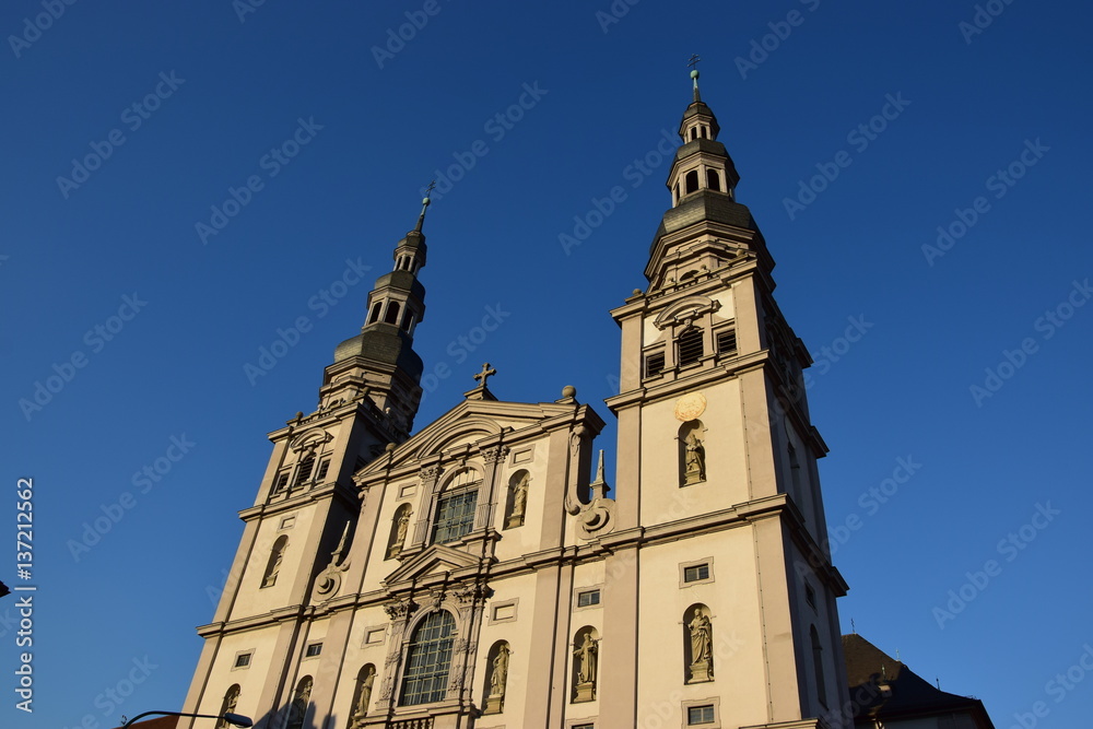 View in the city of Würzburg, Bavaria, region Lower Franconia, Germany