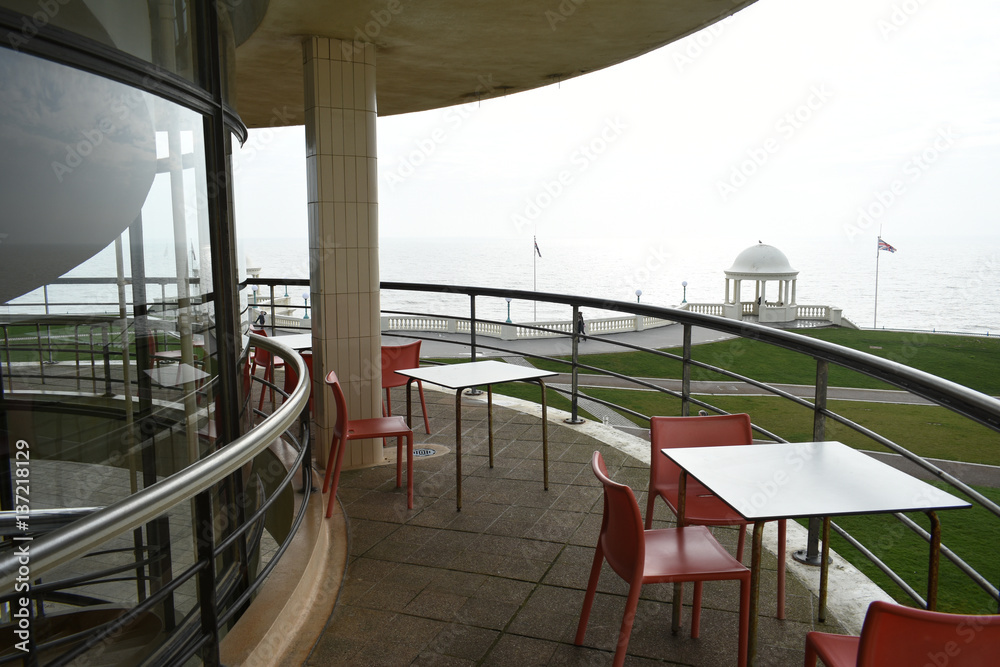 Fototapeta premium Cafe seating area