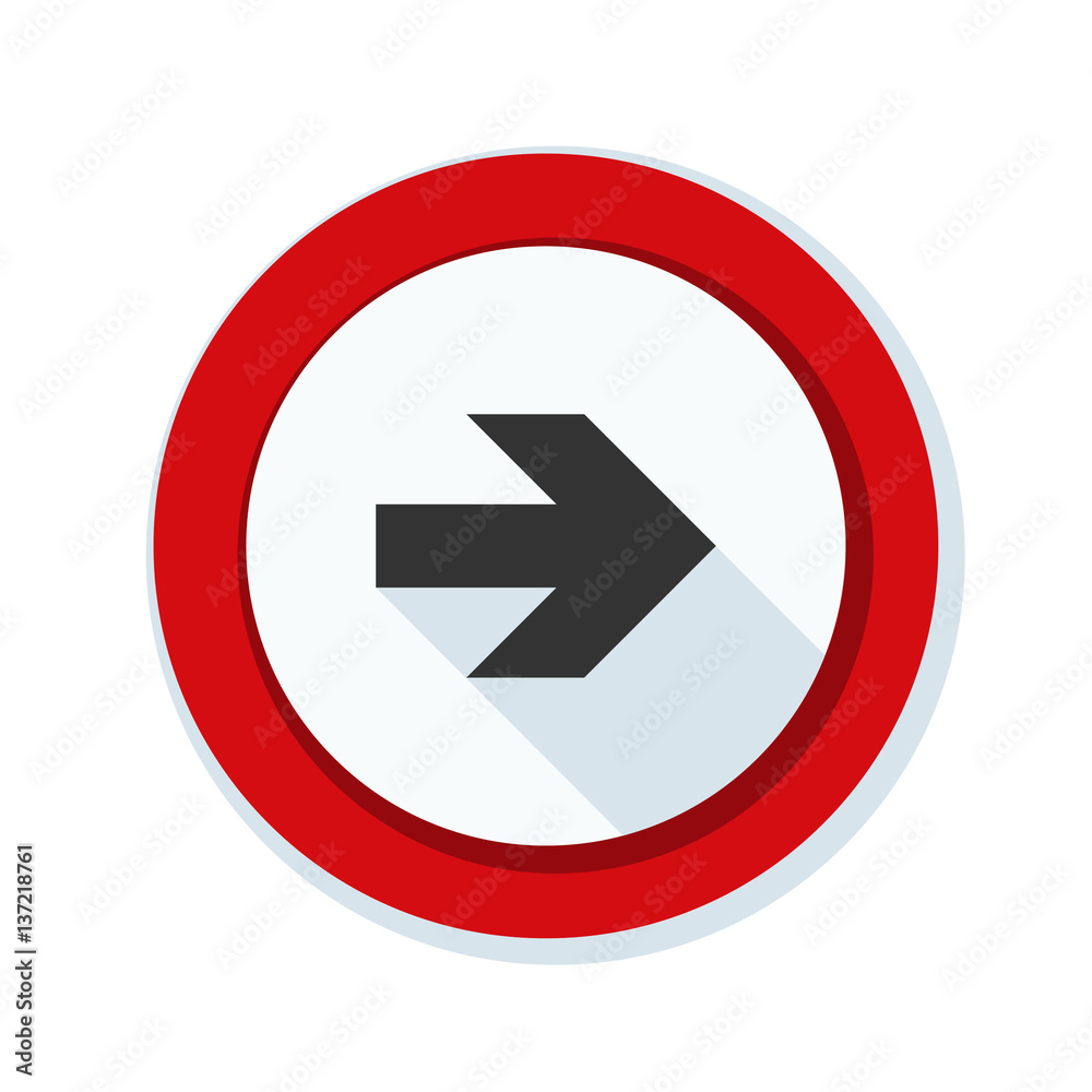 Right Arrow Sign illustration Right Arrow Sign illustration