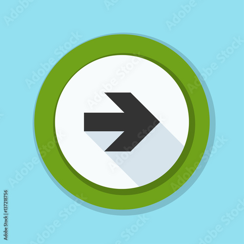 Right Arrow Sign illustration