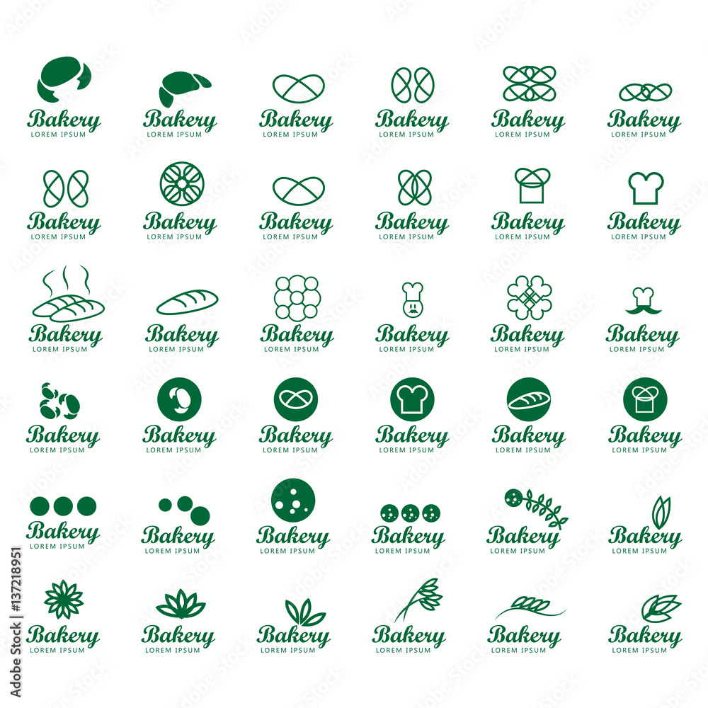 Bakery Icons Set Isolated On White Background-Vector Illustration,Graphic Design.Food Color Symbols.For Web Site,Apps,Print,Presentation Templates,Mobile Applications And Promotional Materials Bakery Icons Set Isolated On White Background-Vector Illustration,Graphic Design.Food Color Symbols.For Web Site,Apps,Print,Presentation Templates,Mobile Applications And Promotional Materials