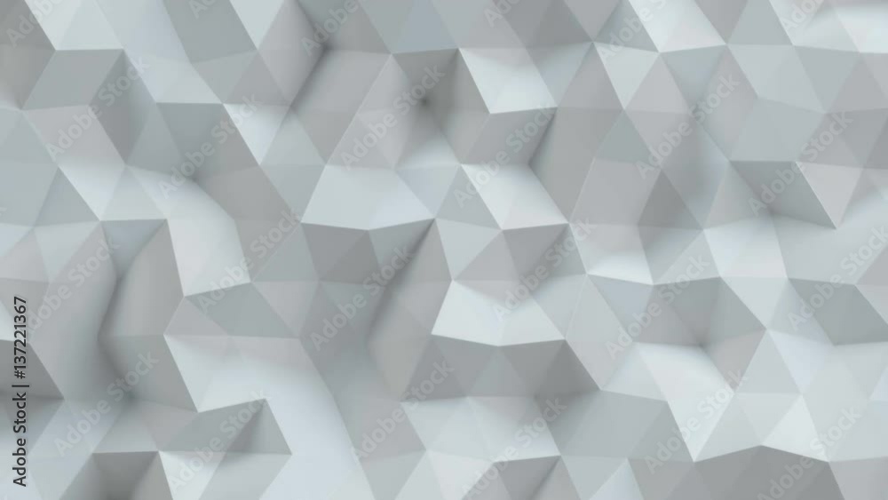 White seamless animated background loop