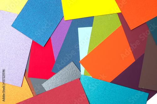 Paper cards, close up of textured paper, heavy carton