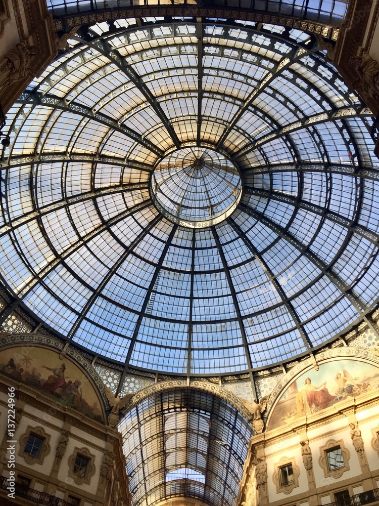 Milano, la Galleria Vittorio Emanuele