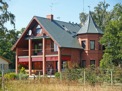 The guest house in Kalininigradsky area, Russia
