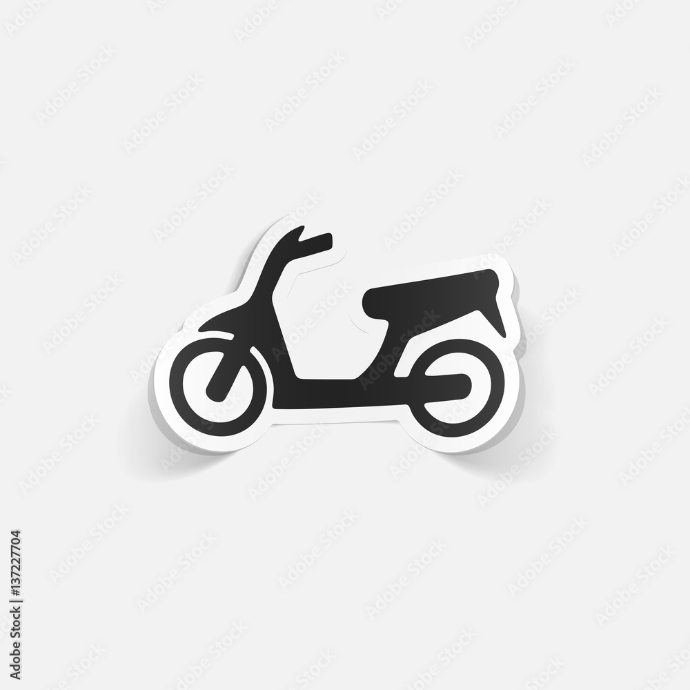 realistic design element: scooter