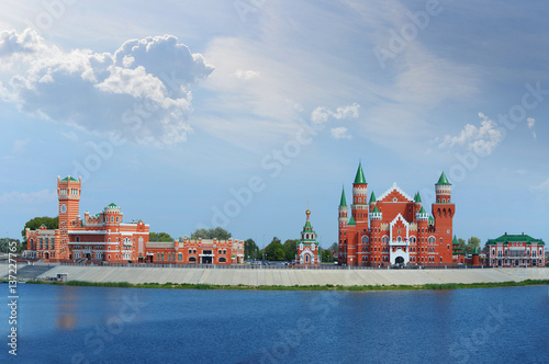 panorama of the city Yoshkar-Ola, Russia,