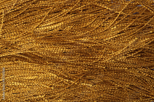 Golden thread texture