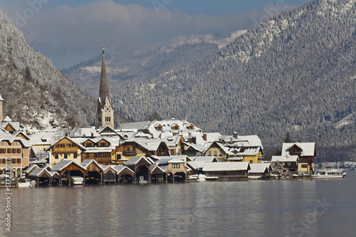 Bootshäuser in Hallstatt © christakramer