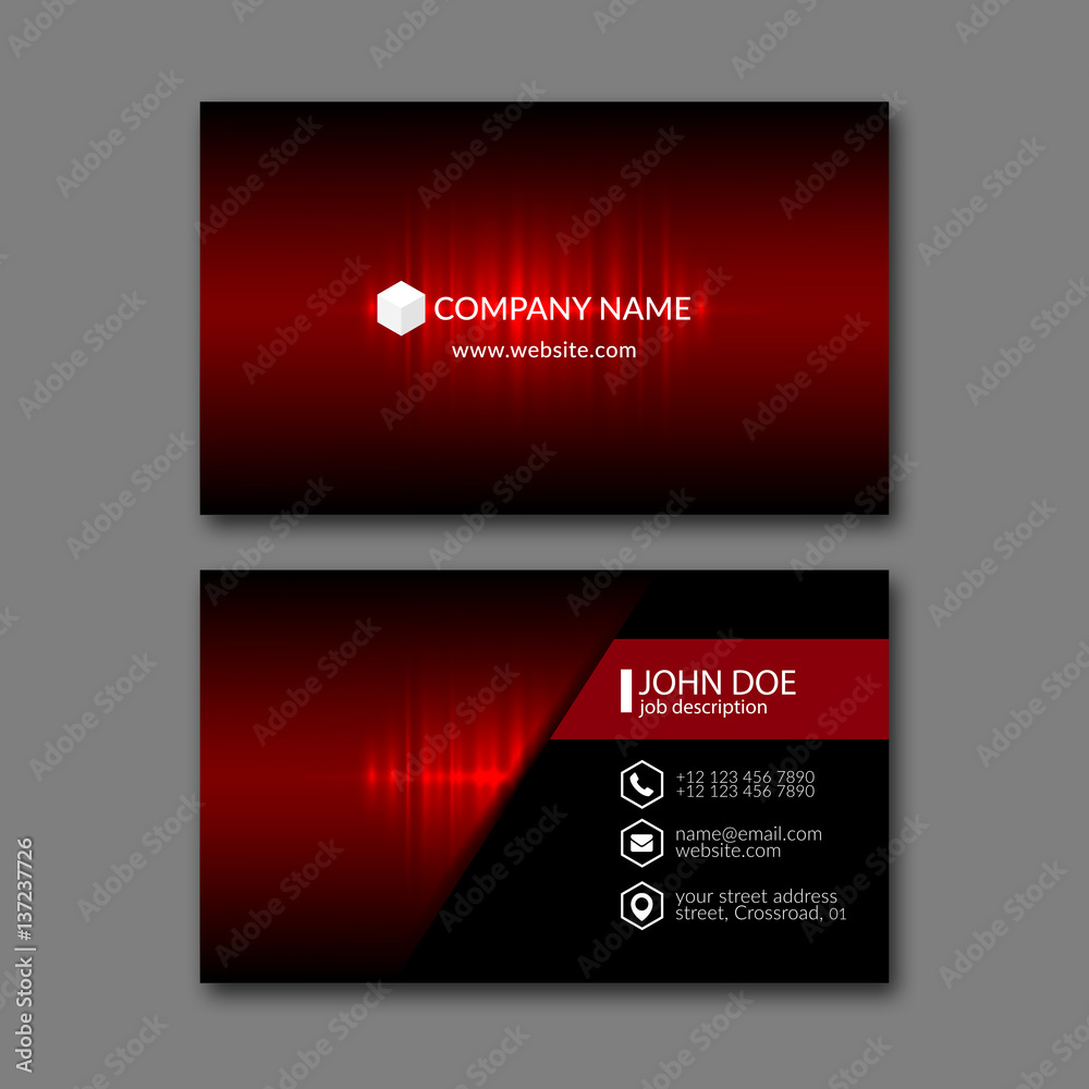 Business Card Template.