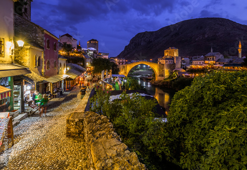 Old Bridge in Mostar - Bosnia and Herzegovina photo