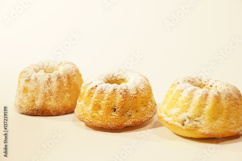 Wallpaper Mural sweet corn cookies isolated on a dark background Torontodigital.ca