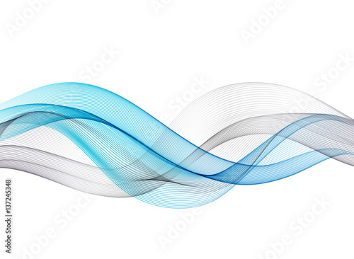 Abstract motion wave illustration