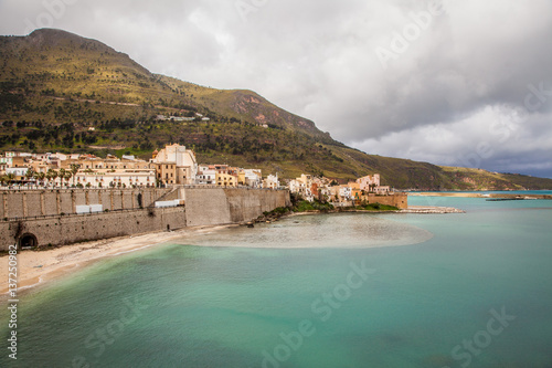 Coast and habur in Sicily.  Road trip around the largest island in the Mediterranean Sea. Some landscape captures and great impressions of this lovely part of Italy. photo