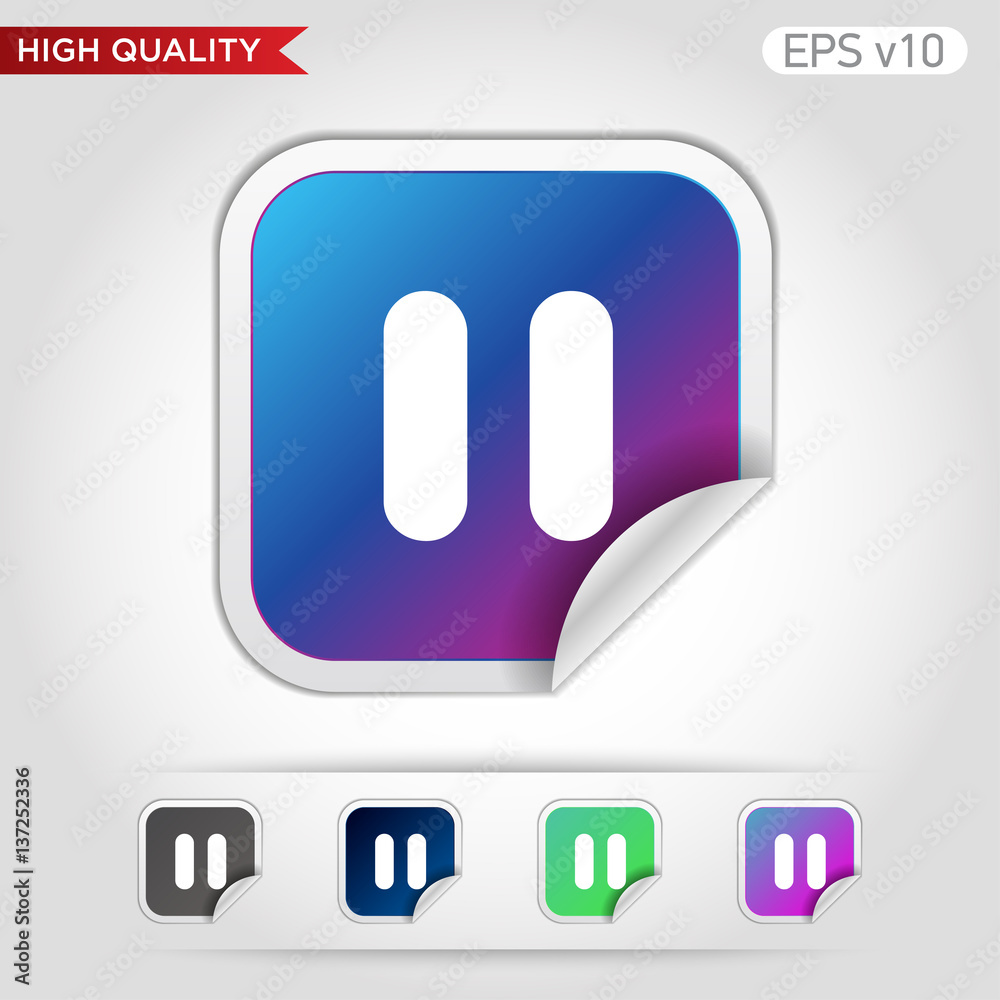 Speaker icon. Button with speaker icon. Modern UI vector. Speaker icon. Button with speaker icon. Modern UI vector.