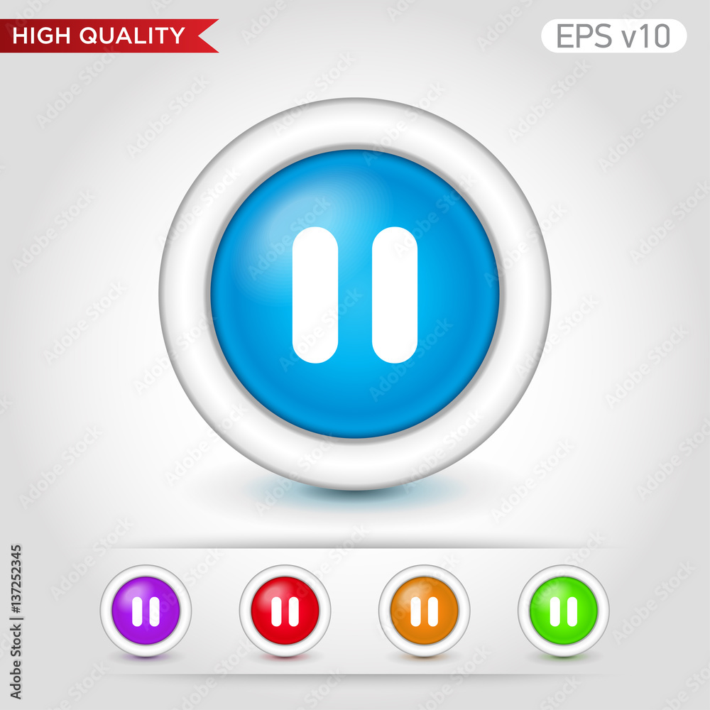 Speaker icon. Button with speaker icon. Modern UI vector. Speaker icon. Button with speaker icon. Modern UI vector.
