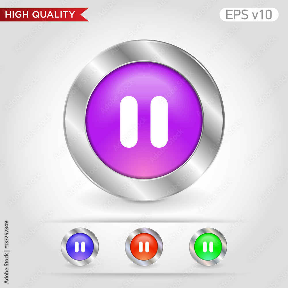 Speaker icon. Button with speaker icon. Modern UI vector. Speaker icon. Button with speaker icon. Modern UI vector.