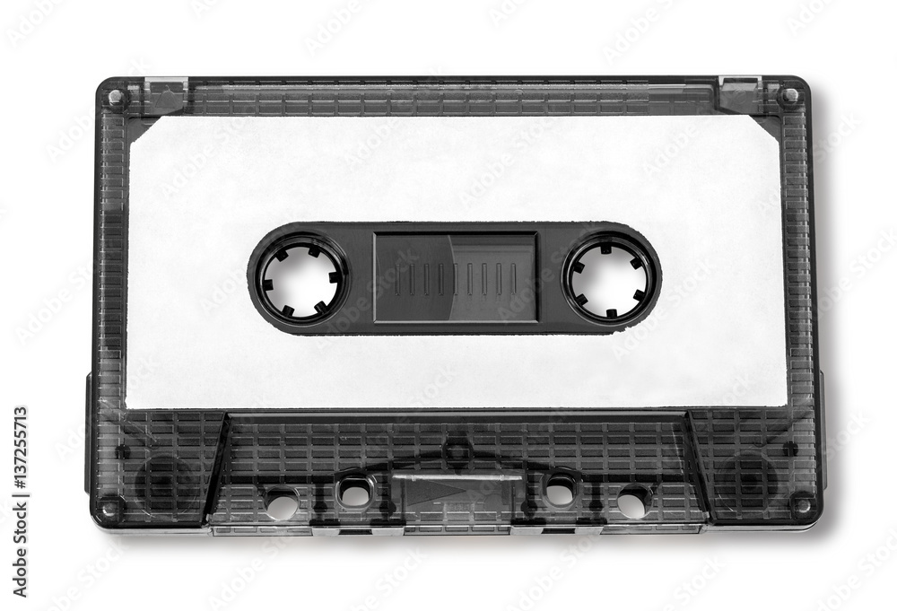 Obraz premium Old compact audio cassette