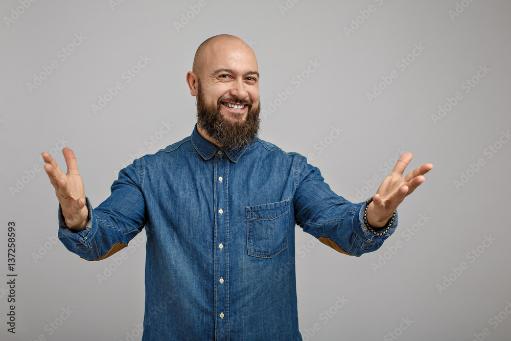 Fototapeta premium man with a beard