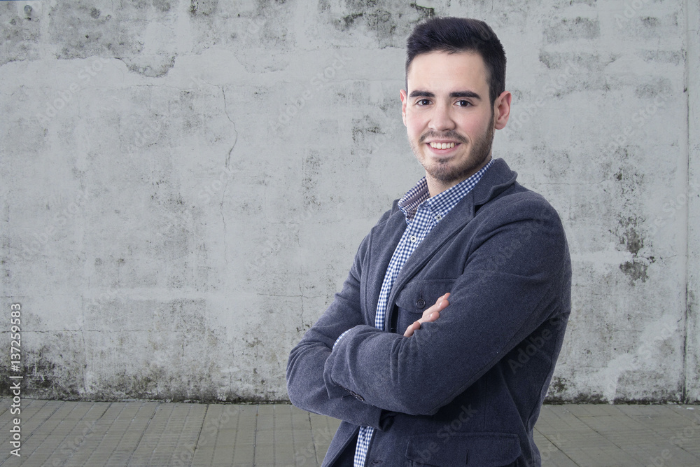 Obraz premium businessman and young and modern executives
