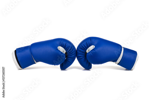 Blue Boxing Gloves © specnaz7