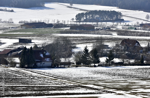 suisse franconienne en hiver photo