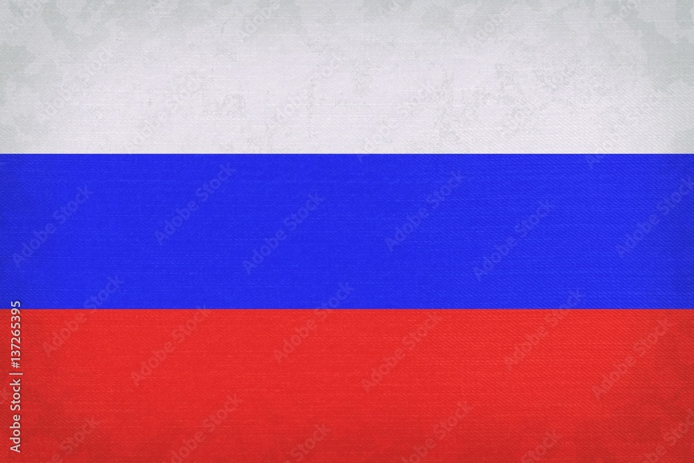 Russia flag texture