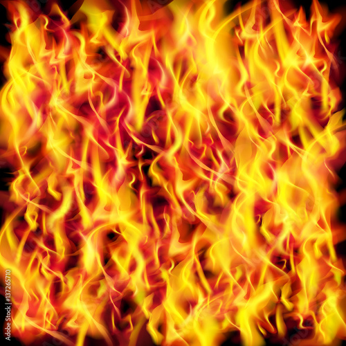 Vector fire flame texture background