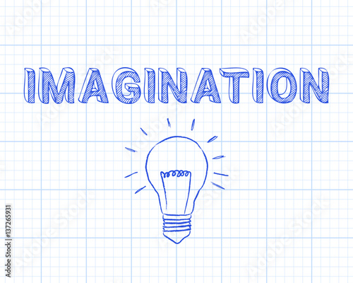 Imagination Light Bulb Graph Paper