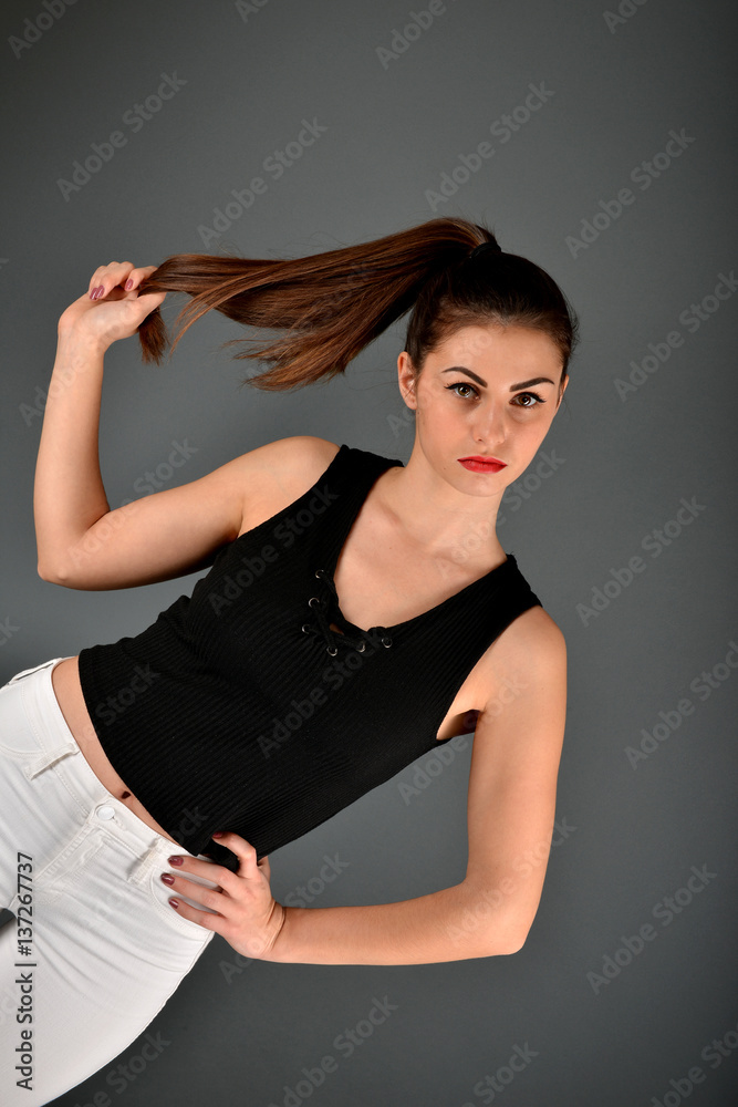 Fototapeta premium sexy femme