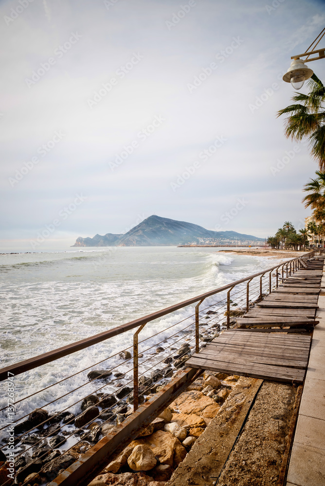 Fototapeta premium Storm damage