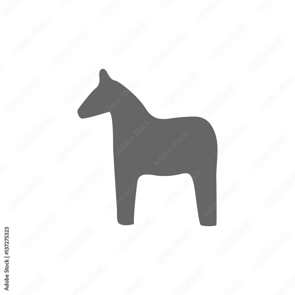 DevicesVector silhouette of a horse icon