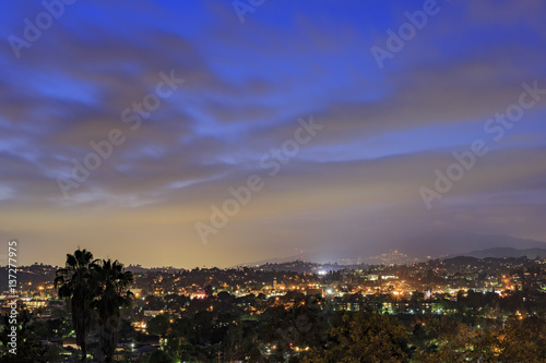 Los Angeles country side view from top © Kit Leong
