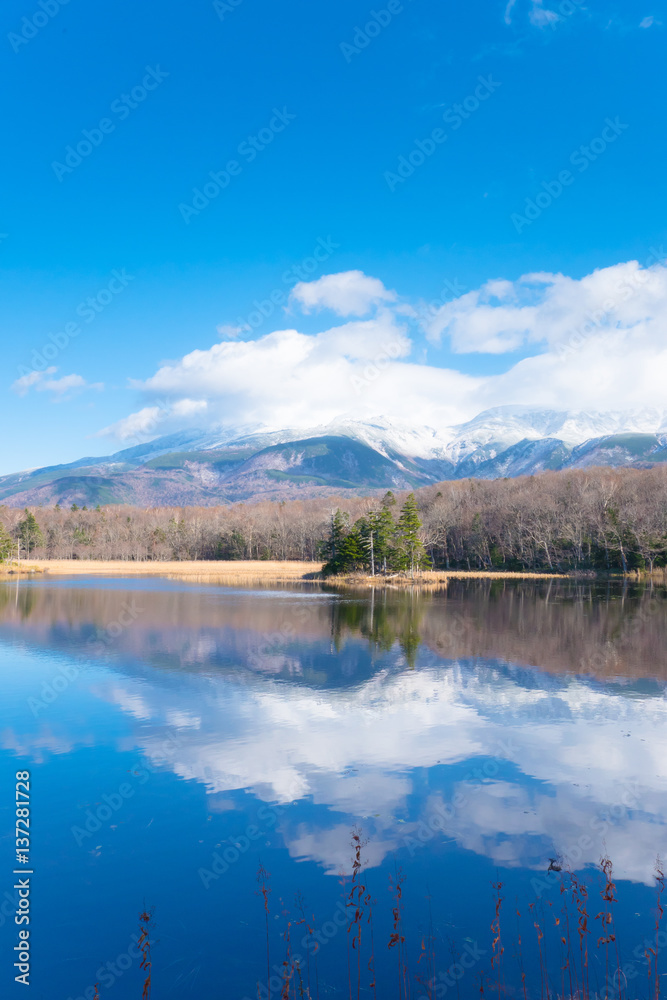 Shiretoko Five Lakes,Shiretoko Goko,in Shiretoko National Park,Hokkaido,Japan