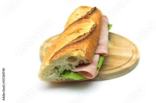sandwich au jambon